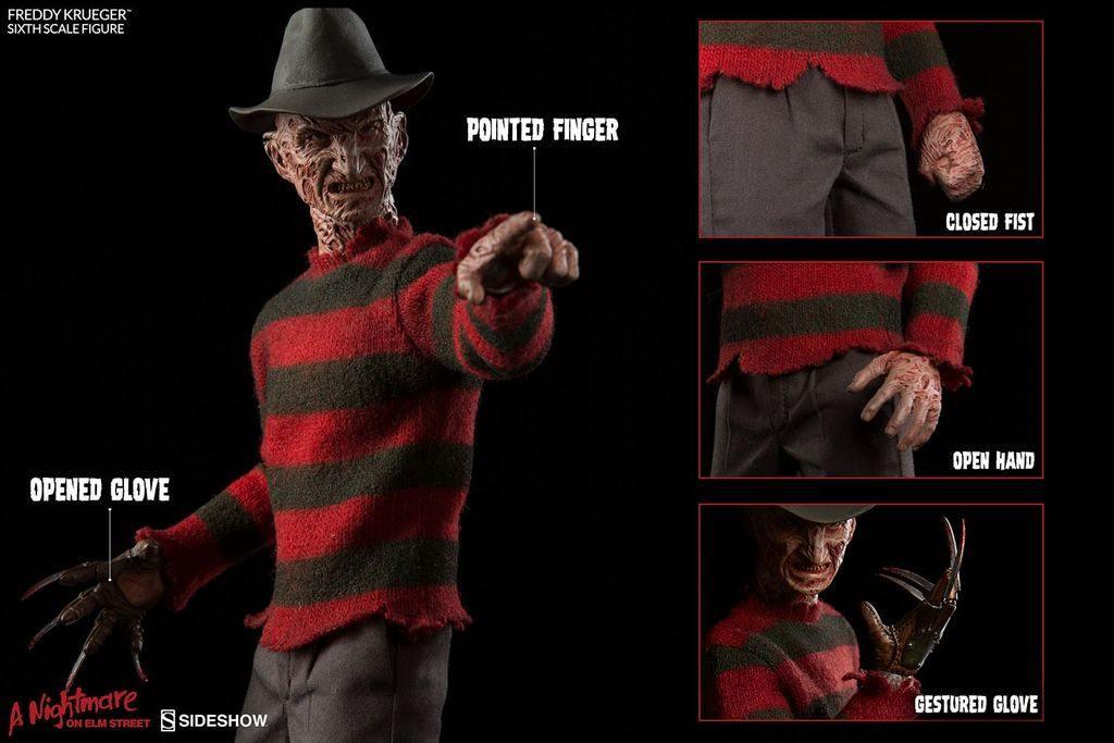 A Nightmare on Elm Street - Freddy Krueger 12" 1:6 Scale Action Figure - Image 7