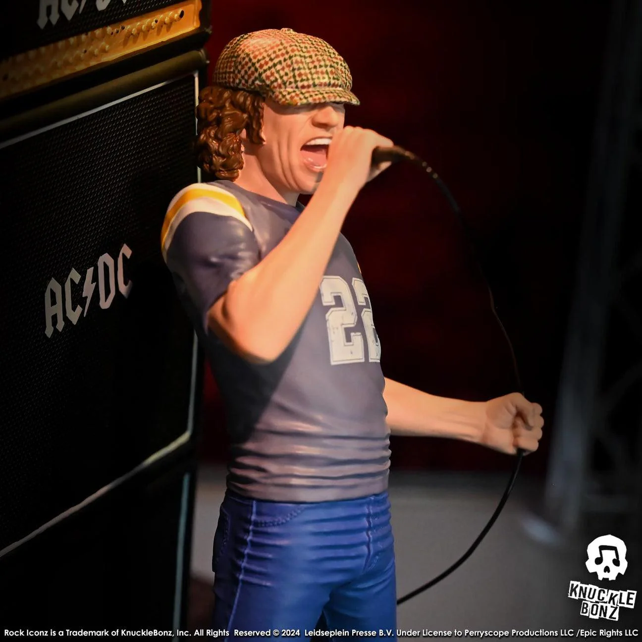 AC/DC - Brian Johnson "Limited Edition" Rock Iconz Statue - Image 9
