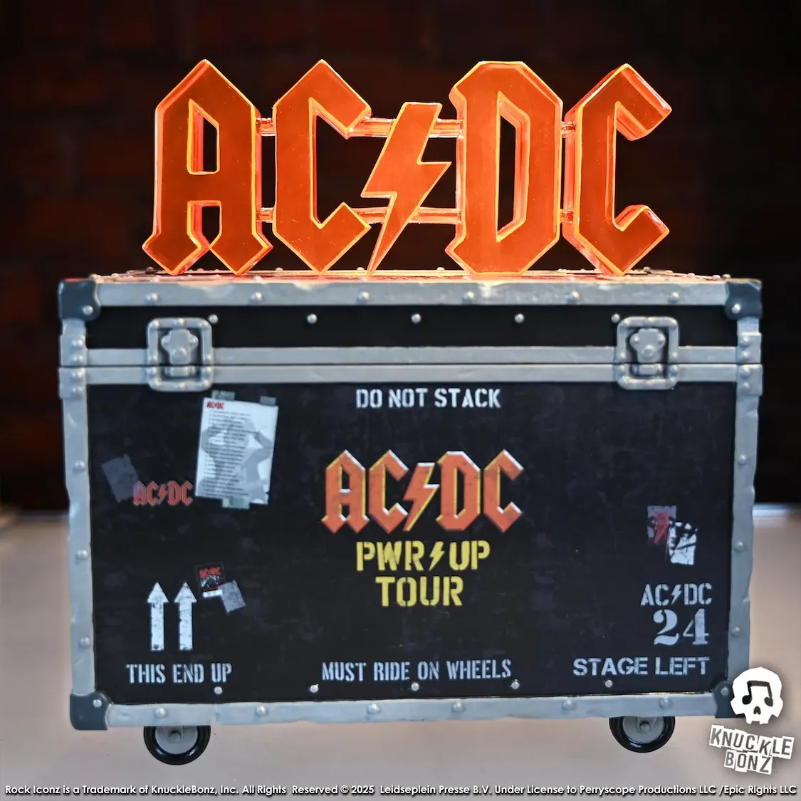 AC/DC - Pwr Up Tour Road Case Statue - Image 4