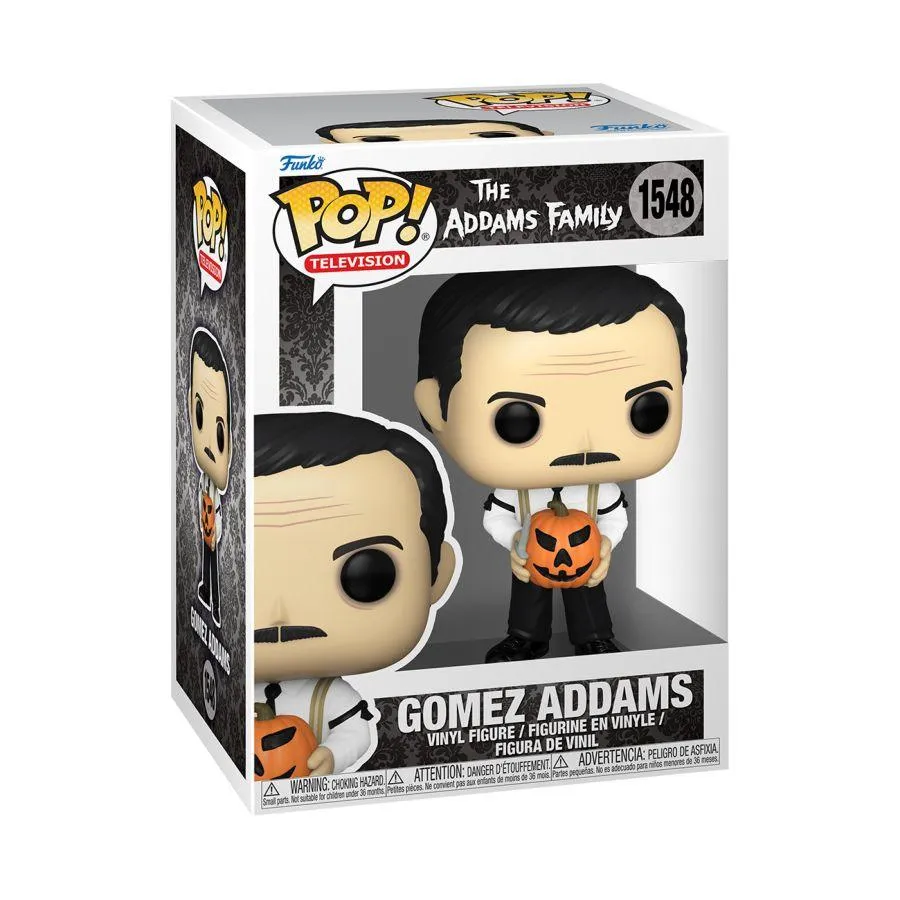 Addams Family (TV) - Gomez Addams with Jack-O-Lantern Pop! Vinyl - Image 3