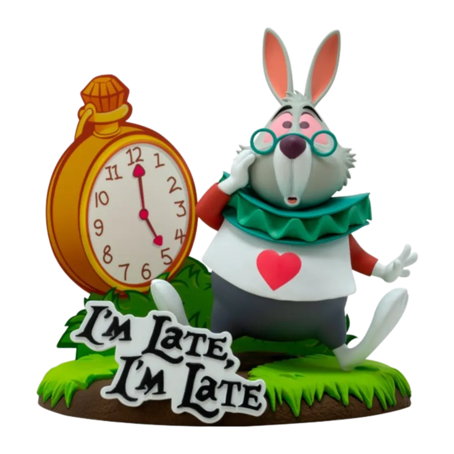 Alice in Wonderland - Lapin Blanc "White Rabbit" 1:10 Scale Figure - Image 2