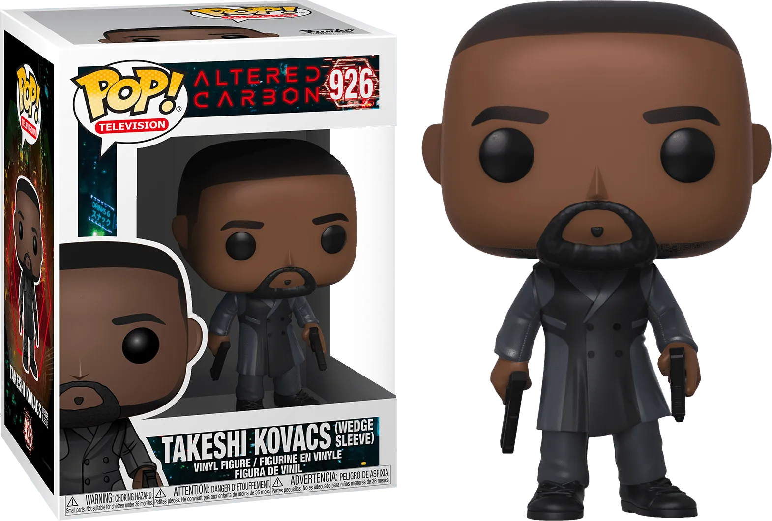 Altered Carbon - Takeshi Kovacs (Wedge Sleeve) Pop! Vinyl