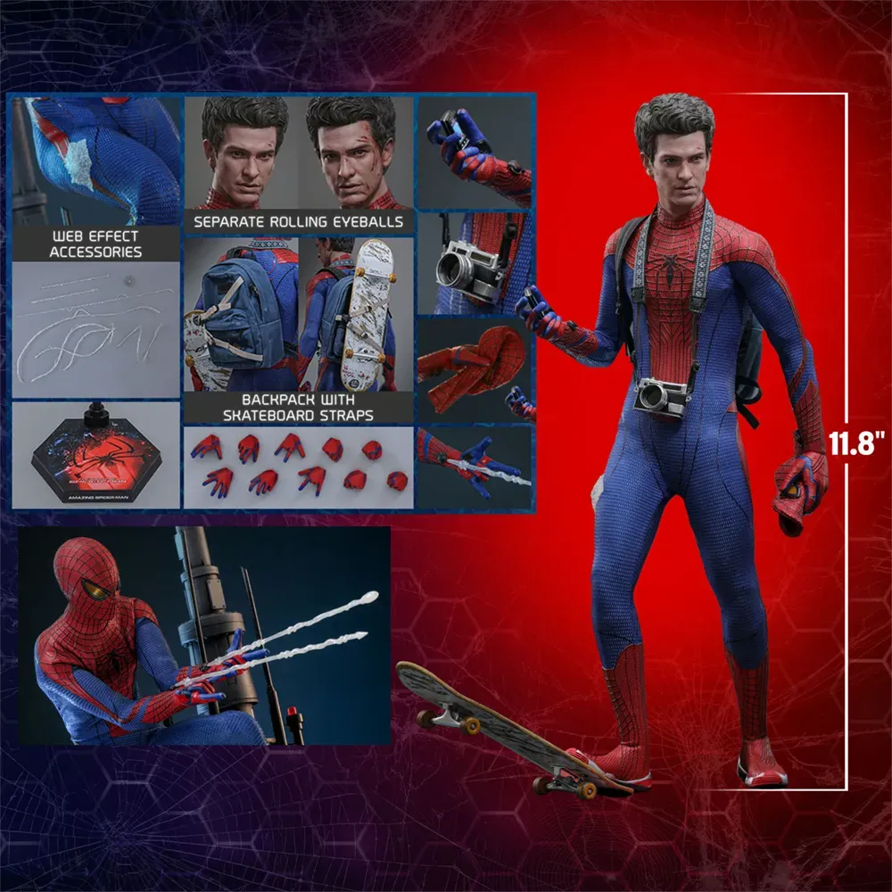 Amazing Spiderman - SpiderMan 1:6 Scale Collectable Action Figure - Image 10