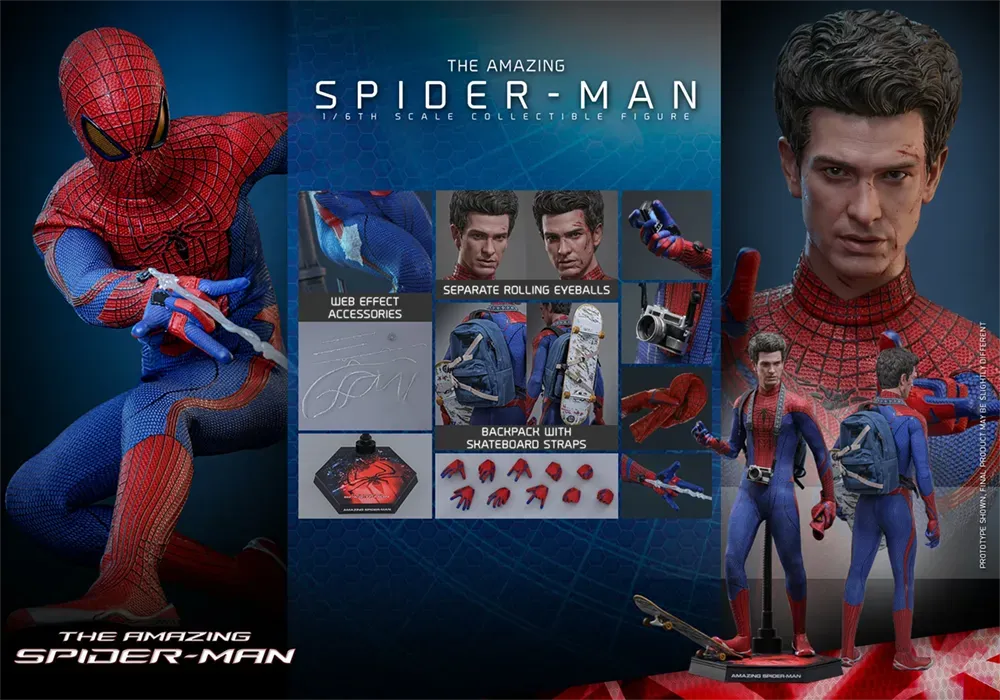 Amazing Spiderman - SpiderMan 1:6 Scale Collectable Action Figure - Image 14