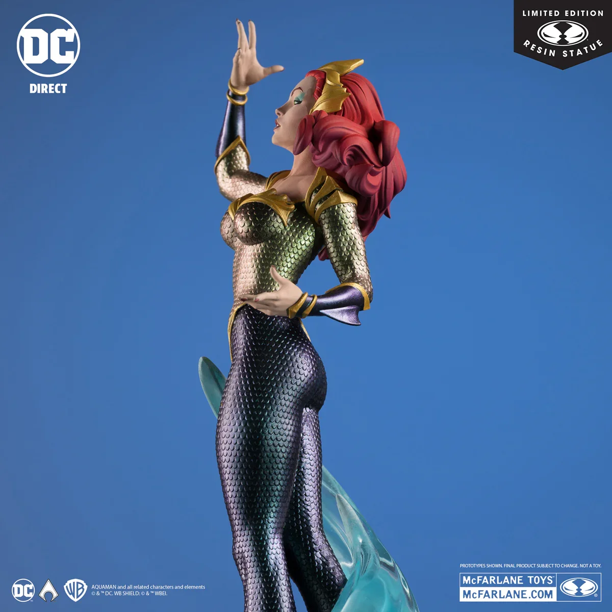 Aquaman - Mera Cover Girls Resin Statue - Image 3
