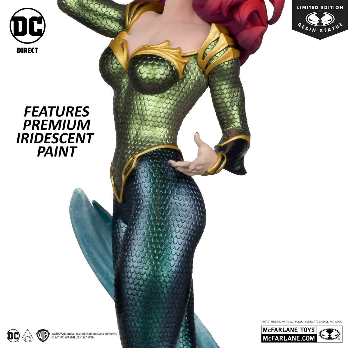 Aquaman - Mera Cover Girls Resin Statue - Image 8