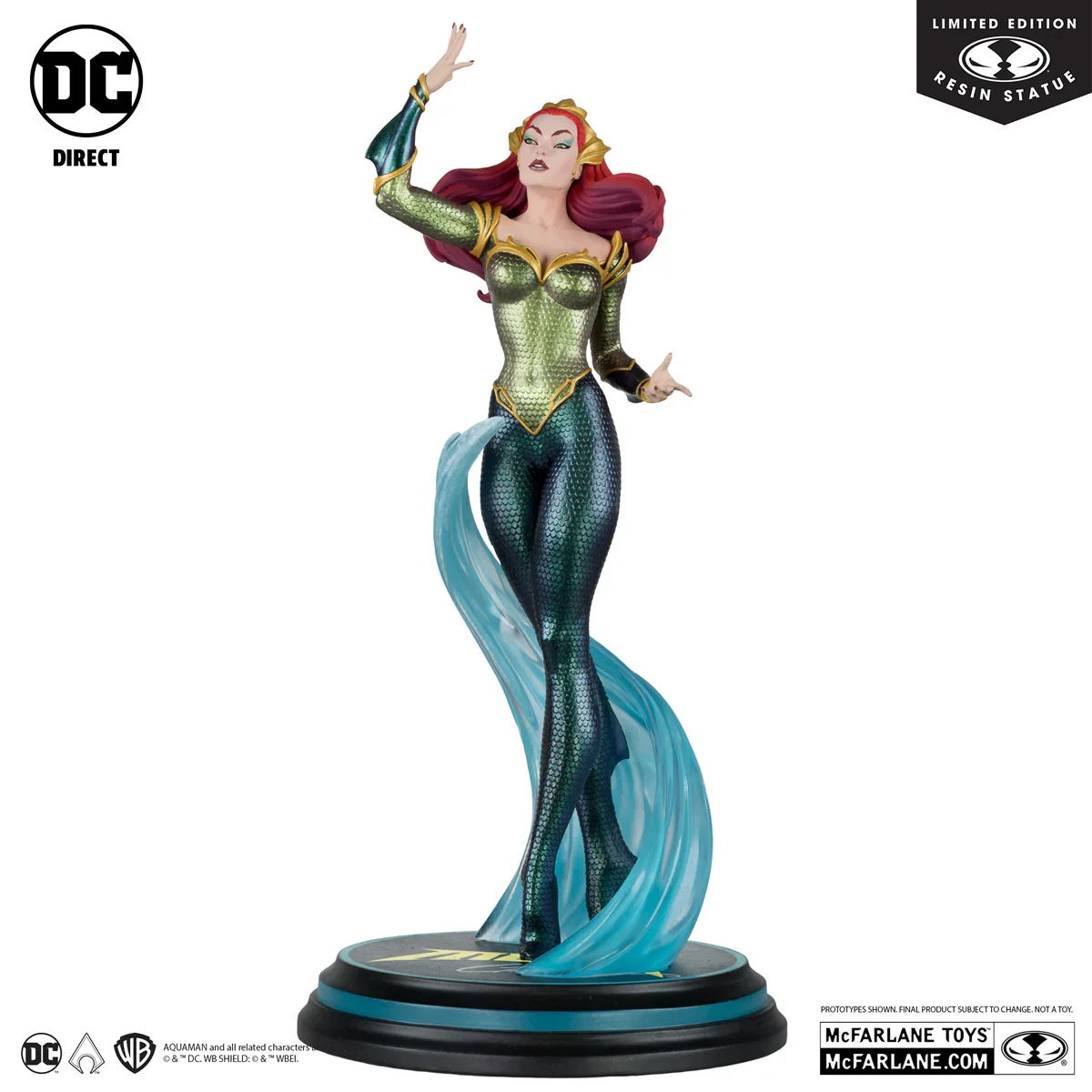 Aquaman - Mera Cover Girls Resin Statue - Image 9