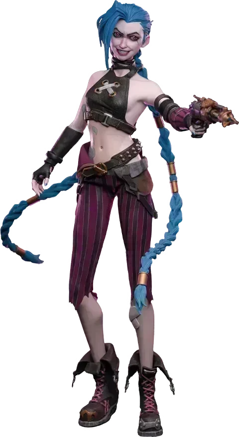 Arcane: League of Legends (TV) - Jinx 1:6 Scale Collectable Action Figure