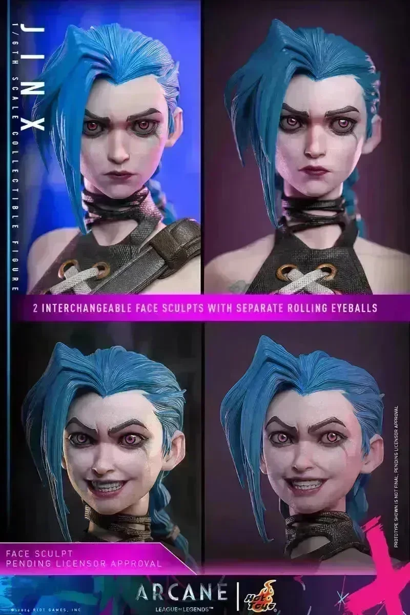 Arcane: League of Legends (TV) - Jinx 1:6 Scale Collectable Action Figure - Image 13
