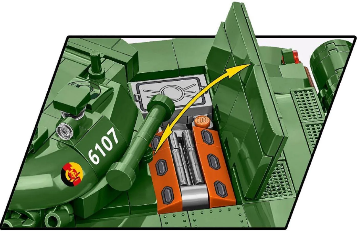 Armed Forces - T-72 (East Germany/Soviet) (680 Piece Kit) - Image 3