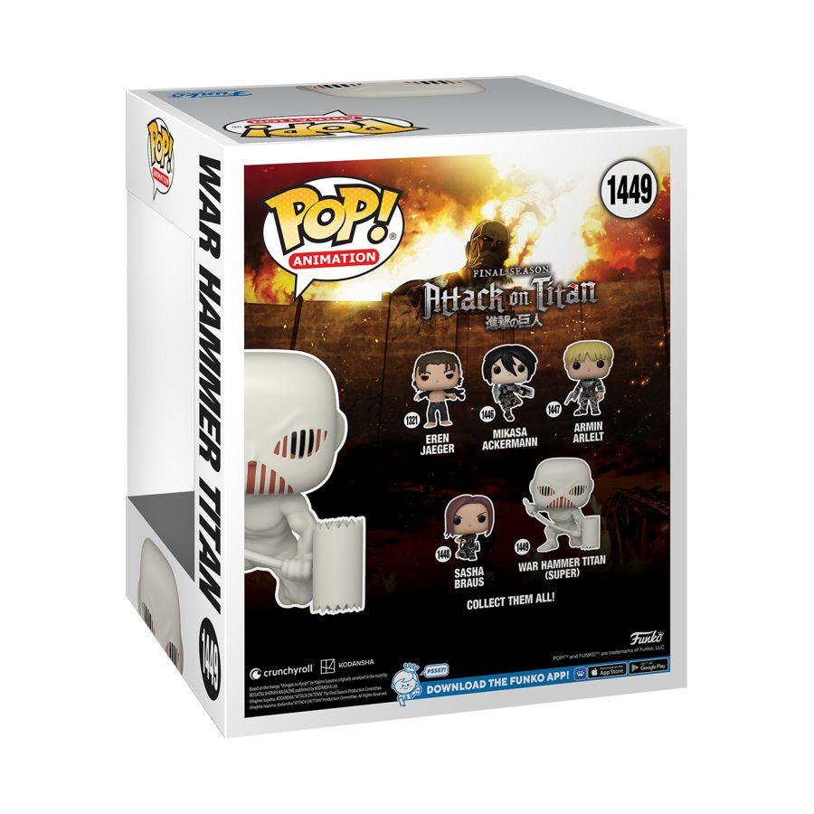 Attack on Titan - War Hammer Titan 6" Pop! Vinyl - Image 4