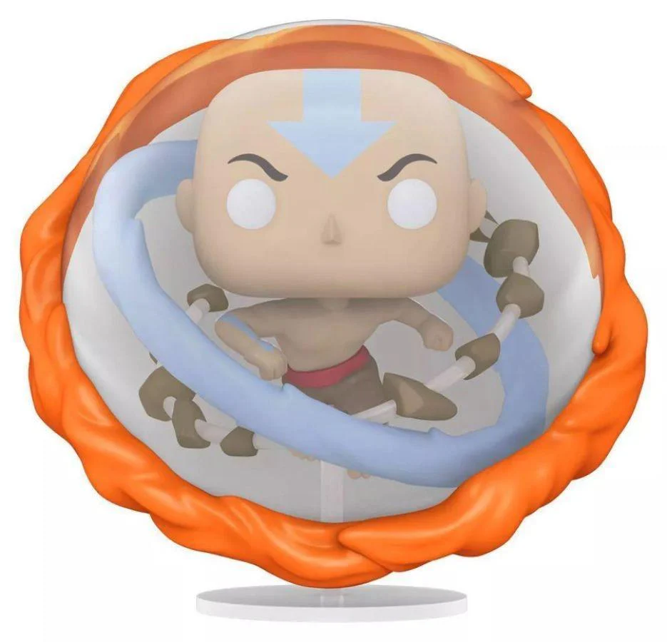 Avatar The Last Airbender - Aang Avatar State Glow US Exclusive 6" Pop! Vinyl [RS] - Image 2