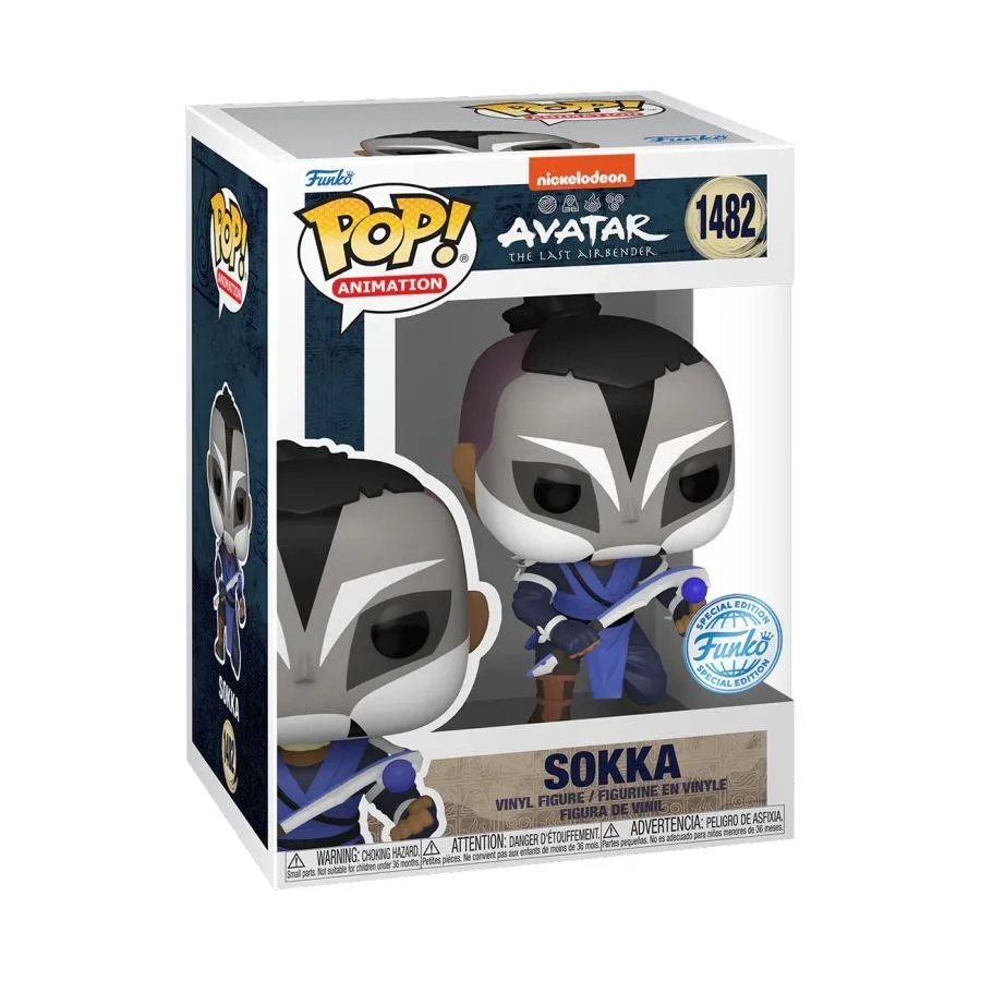 Avatar: the last Airbender - Sokka (Warrior) US Exclusive Pop! Vinyl [RS] - Image 3