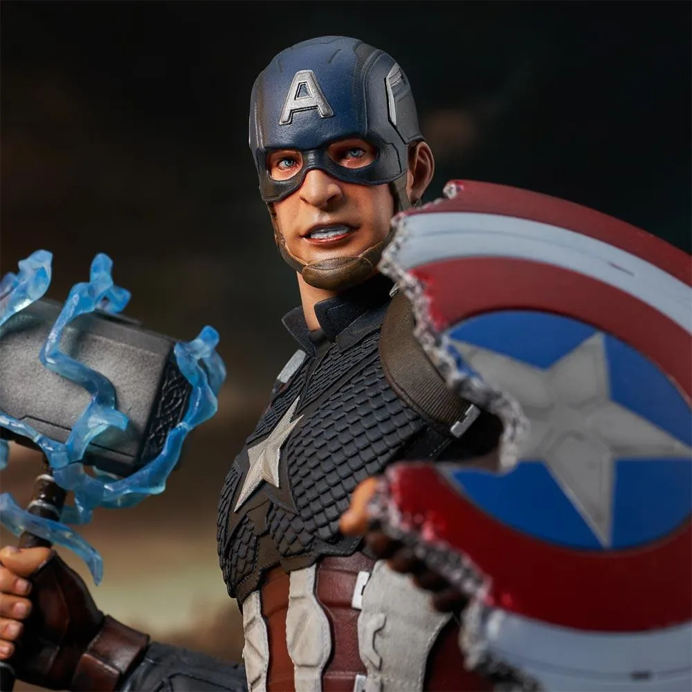 Avengers 4: Endgame - Captain America 1:6 Scale Bust - Image 2