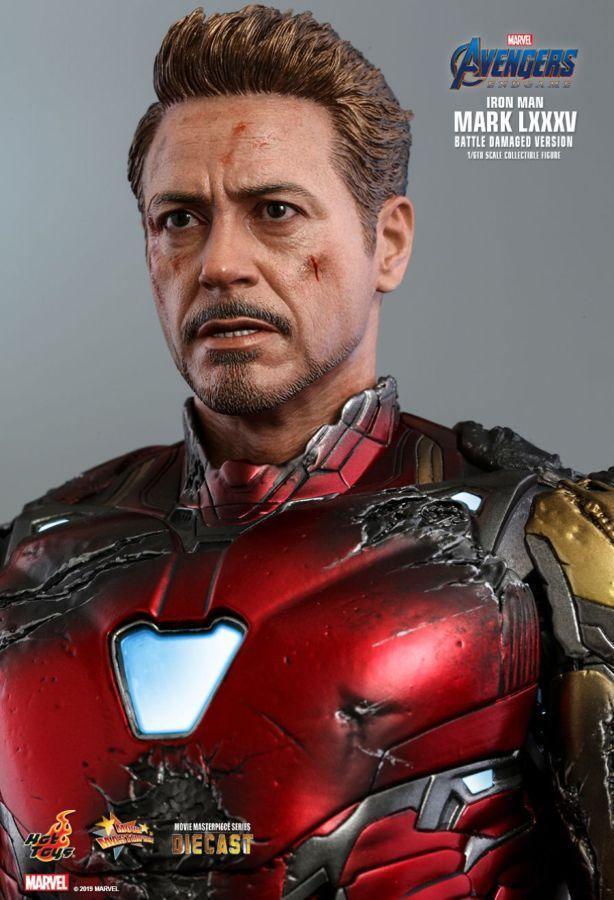 Avengers 4: Endgame - Iron Man Mark LXXXV Diecast 1:6 Scale 12" Action Figure - Image 10