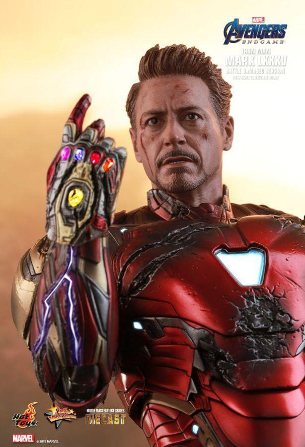 Avengers 4: Endgame - Iron Man Mark LXXXV Diecast 1:6 Scale 12" Action Figure - Image 7