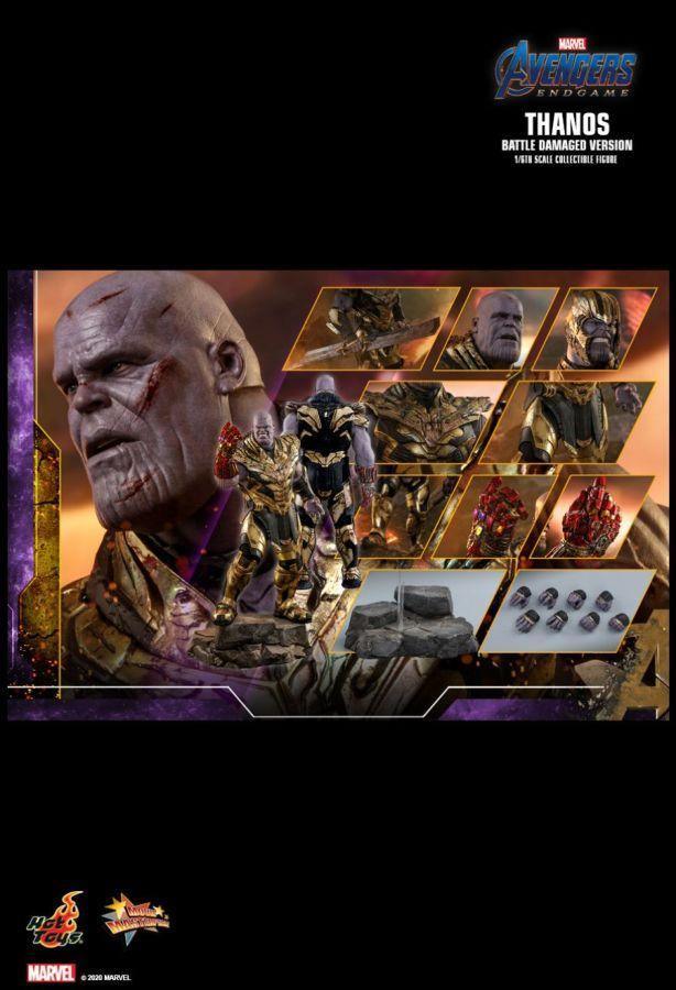 Avengers 4: Endgame - Thanos Battle Damaged 1:6 Scale 12" Action Figure - Image 16