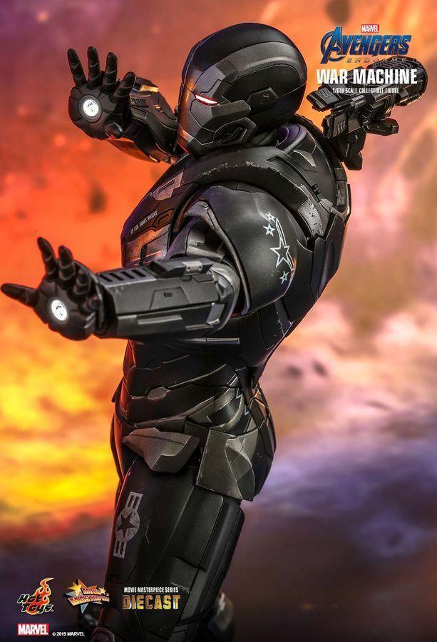 Avengers 4: Endgame - War Machine Diecast 12" Action Figure - Image 4