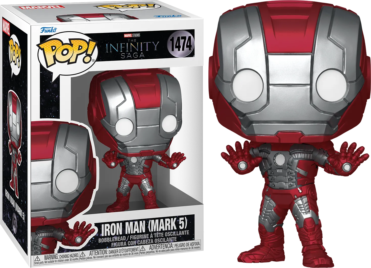 Avengers - Iron Man Mark V Infinity Saga Pop! Vinyl