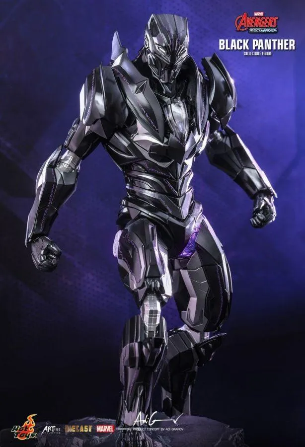 Avengers: Mech Strike - Black Panther Diecast 1:6 Scale Action Figure - Image 3
