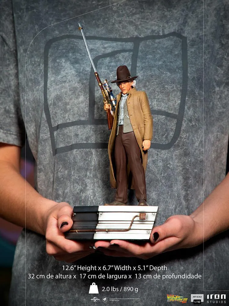 Back to the Future 3 - Doc Brown 1:10 Scale Statue - Image 7