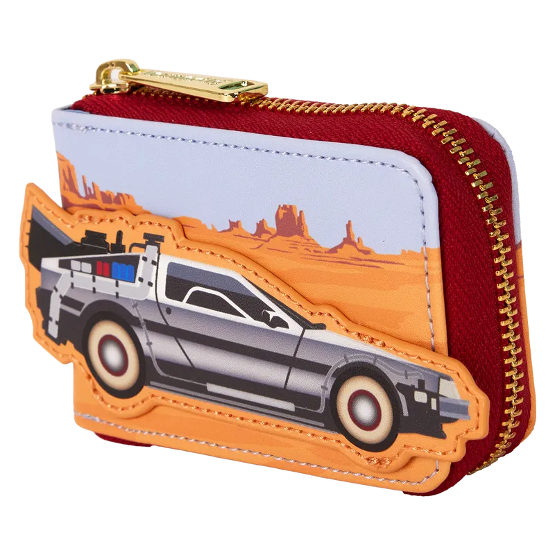 Back to the Future - 40th Anniversary Delorean Accordion Wallet - Image 3