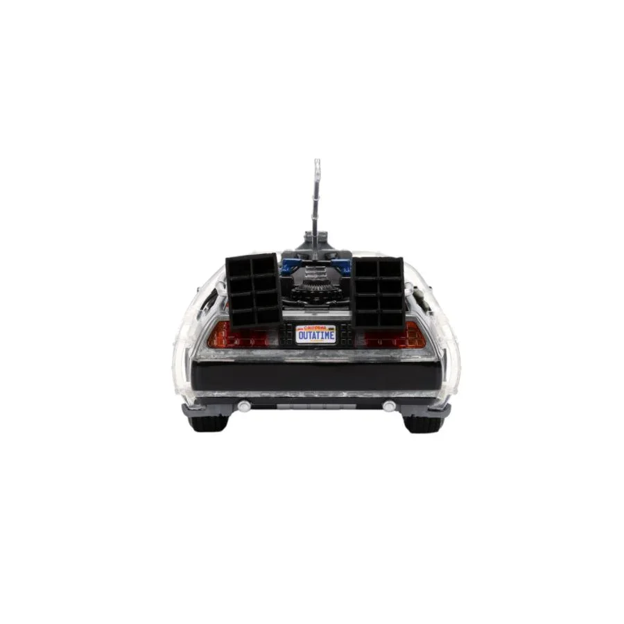 Back to the Future - Delorean 1:24 Scale Vehicle with Truck Box (SDCC Exclusive) - Image 3