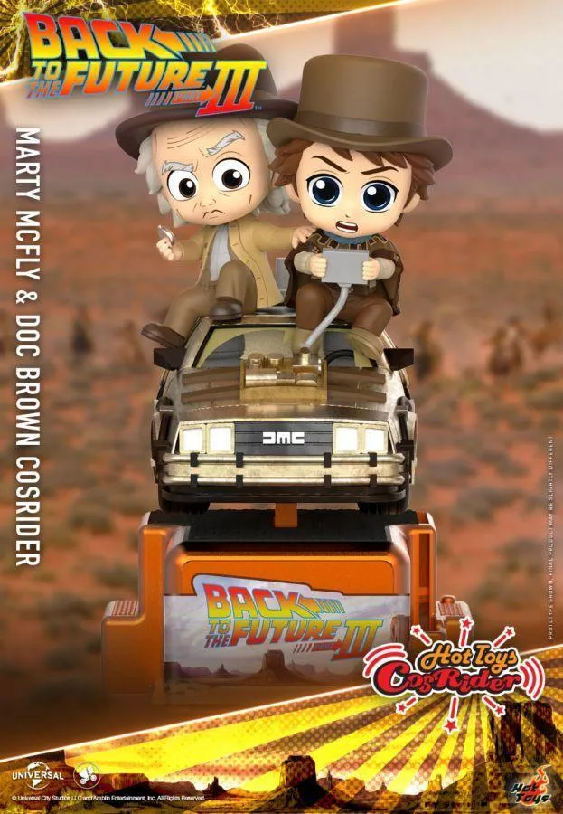 Back to the Future Part III - Marty McFly & Doc Brown Cosrider - Image 3
