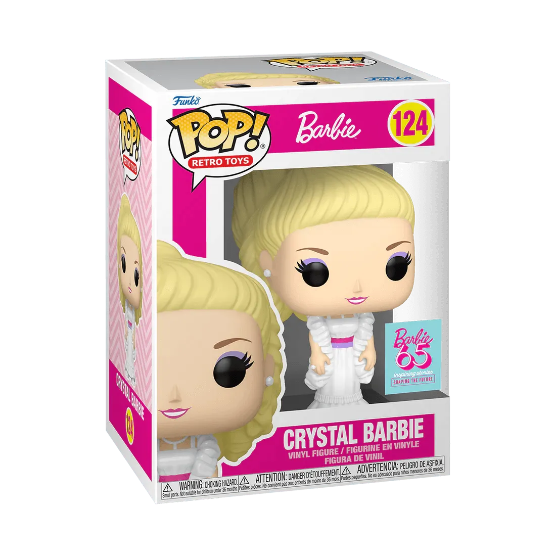 Barbie: 65th Anniversary - Crystal Barbie Pop! Vinyl - Image 3
