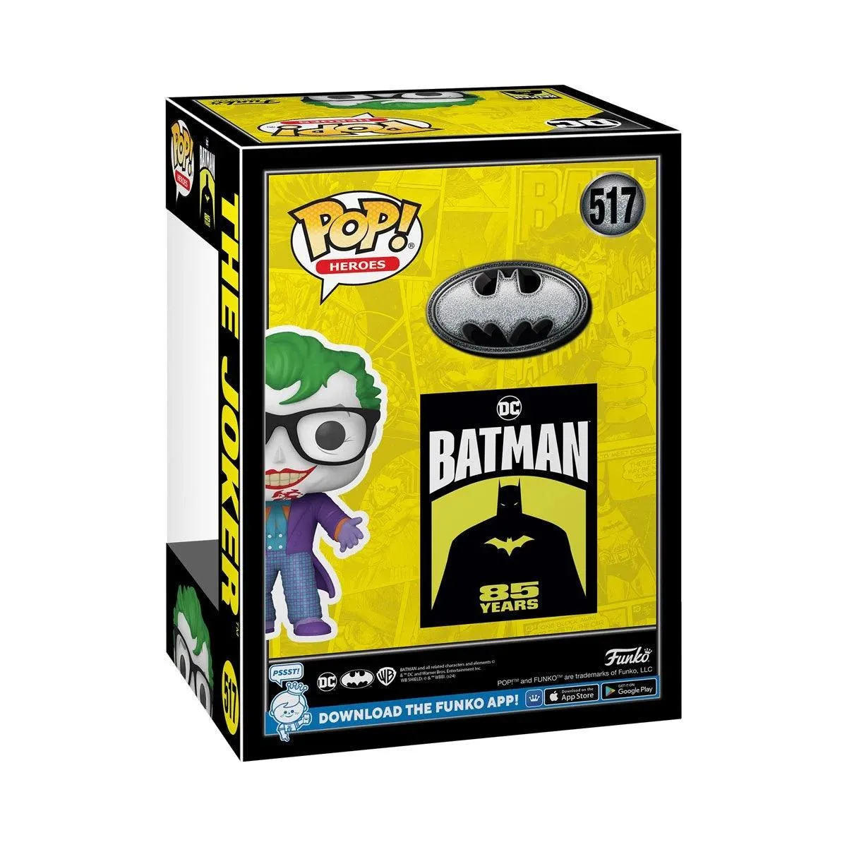 Batman: 85th Anniversary - Joker with Teeth (1989) Pop! Vinyl - Image 4