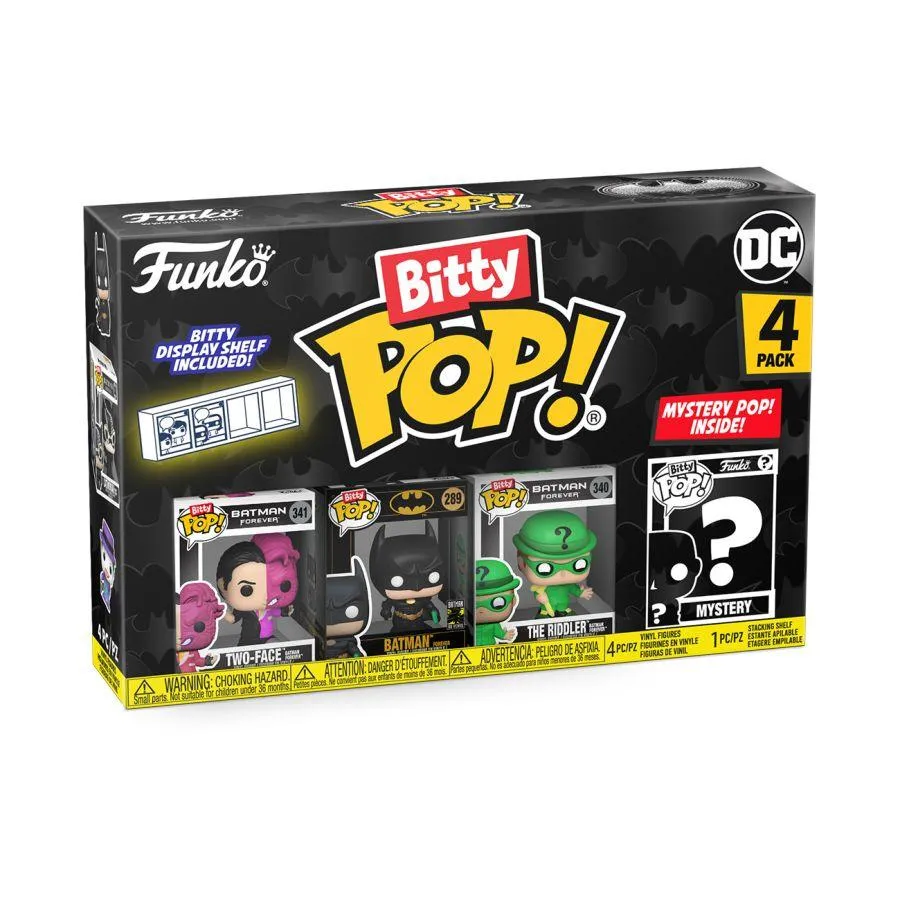 Batman: 85th Anniversary - Two Face Bitty Pop! 4-Pack - Image 2