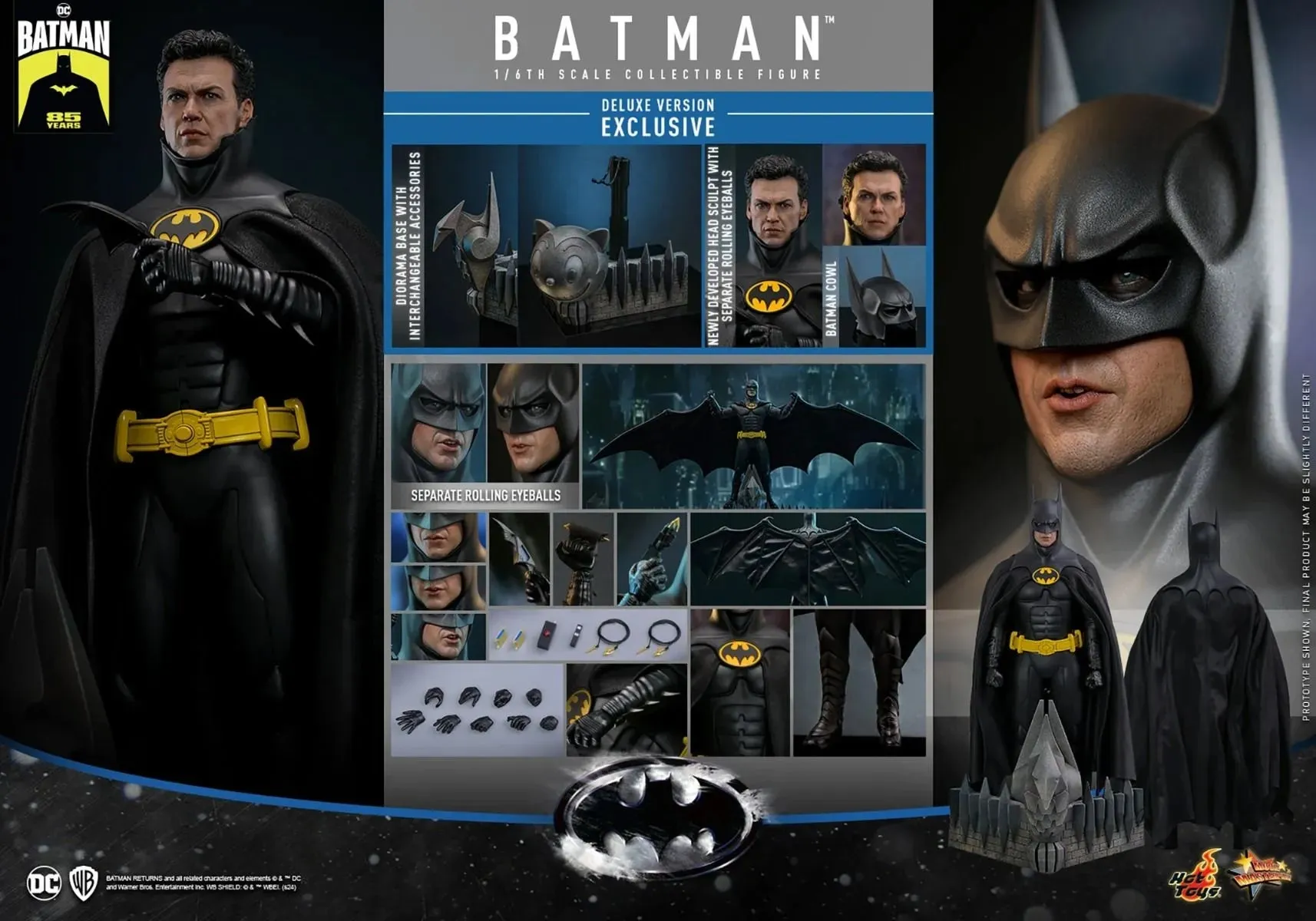 Batman Returns - Batman Deluxe 1:6 Scale Collectable Action Figure - Image 21