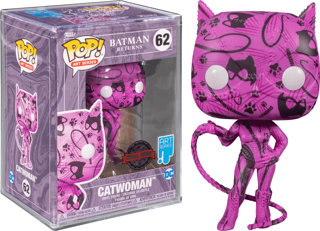 Batman Returns - Catwoman (Artist Series) US Exclusive Pop! Vinyl with Protector [RS]