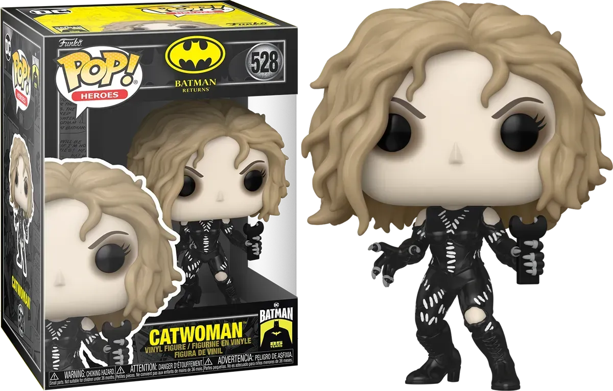 Batman Returns - Catwoman (Unmasked) 85th Batman Anniversary Pop! Vinyl