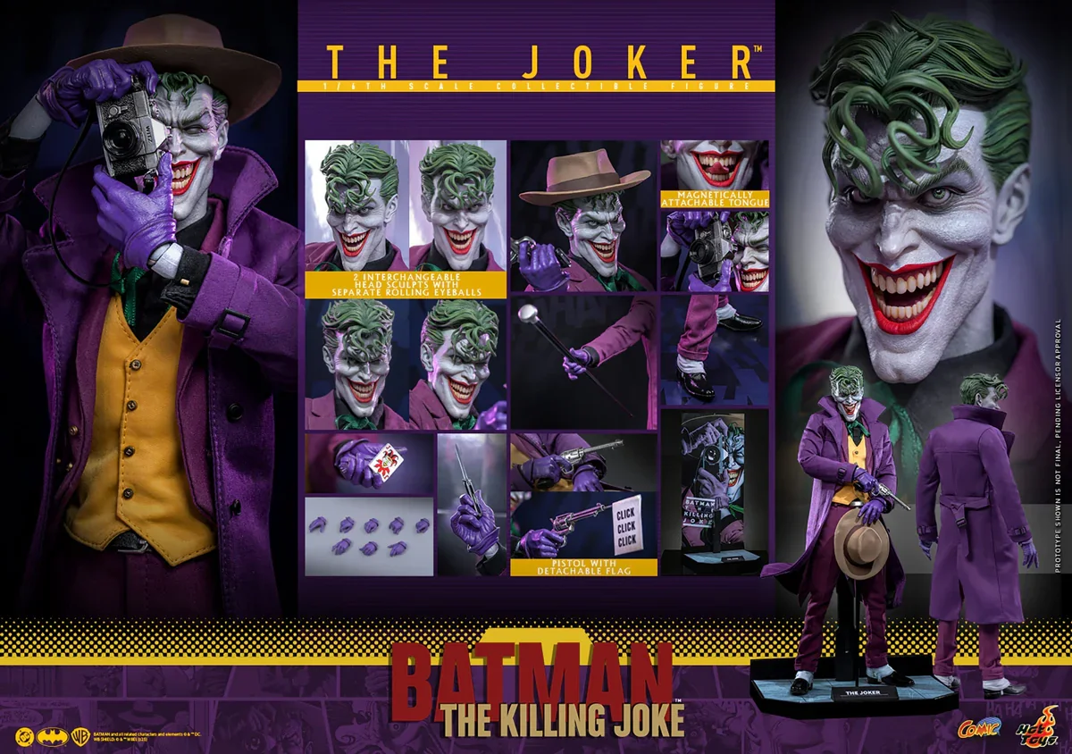 Batman: The Killing Joke - The Joker 1:6 Scale Collectable Action Figure - Image 21
