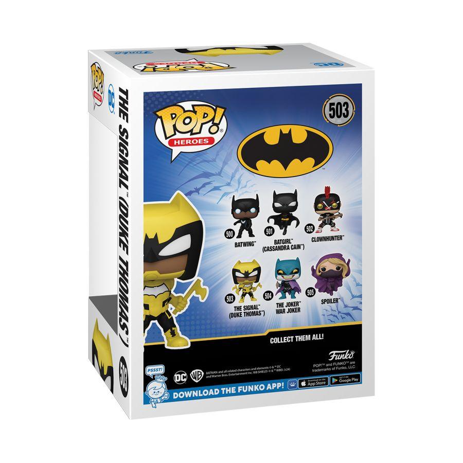 Batman: War Zone - The Signal "Duke Thomas" Pop! Vinyl - Image 4