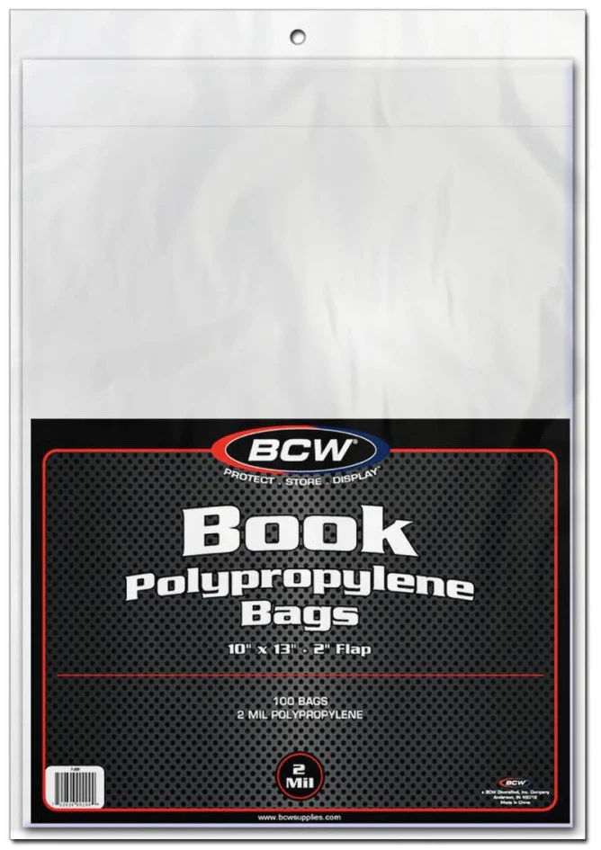 BCW Book Bags (10" x 13") (100 Bags Per Pack) - Image 2