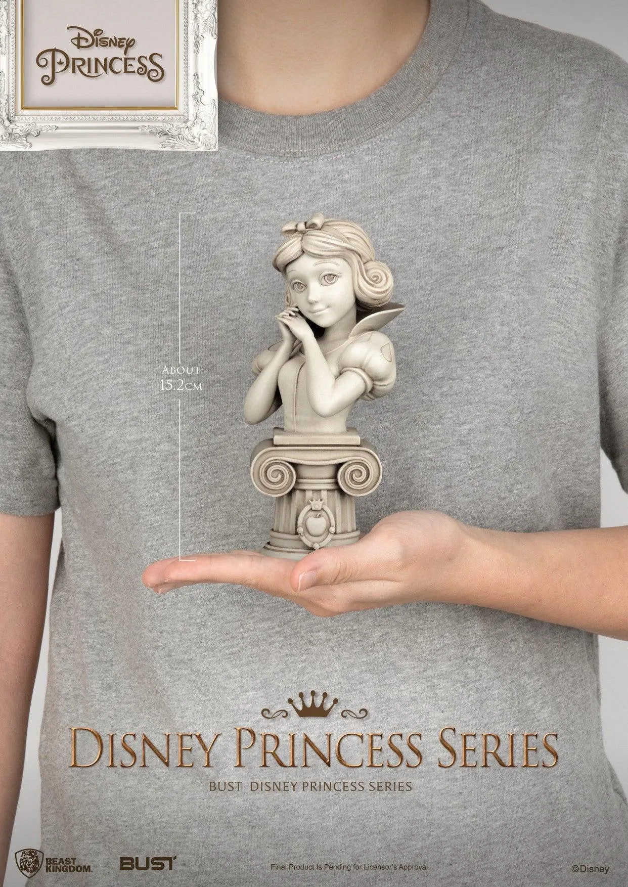 Beast Kingdom Bust Disney Princess Series Snow White - Image 5