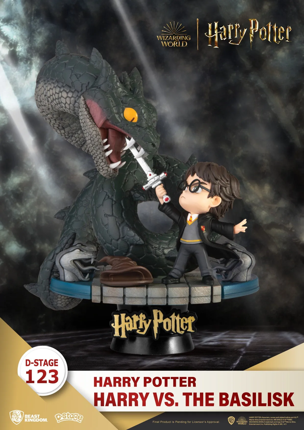 Beast Kingdom D Stage Harry Potter Harry vs Basilisk - Image 7