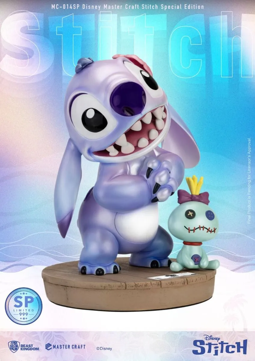 Beast Kingdom Master Craft Disney Stitch with Scrump Limited Edition - Image 2
