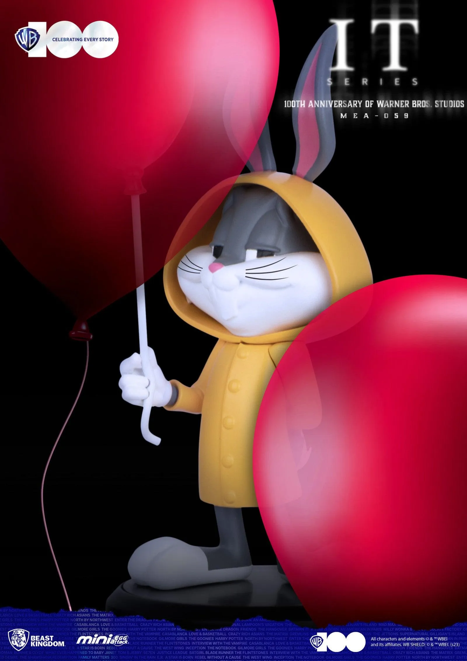 Beast Kingdom Mini Egg Attack 100th anniversary of Warner Bros Studios Series IT - Image 8
