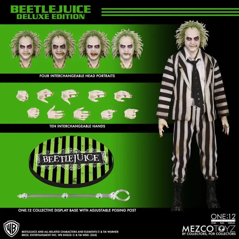 Beetlejuice 2 - Beetlejuice Deluxe One:12 Collective Action Figure - Image 13