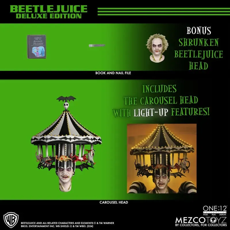 Beetlejuice 2 - Beetlejuice Deluxe One:12 Collective Action Figure - Image 15
