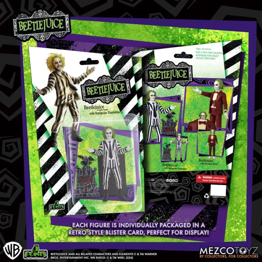 Beetlejuice - Beetlejuice 5 Points 3.75" Figure Assortment - Image 8