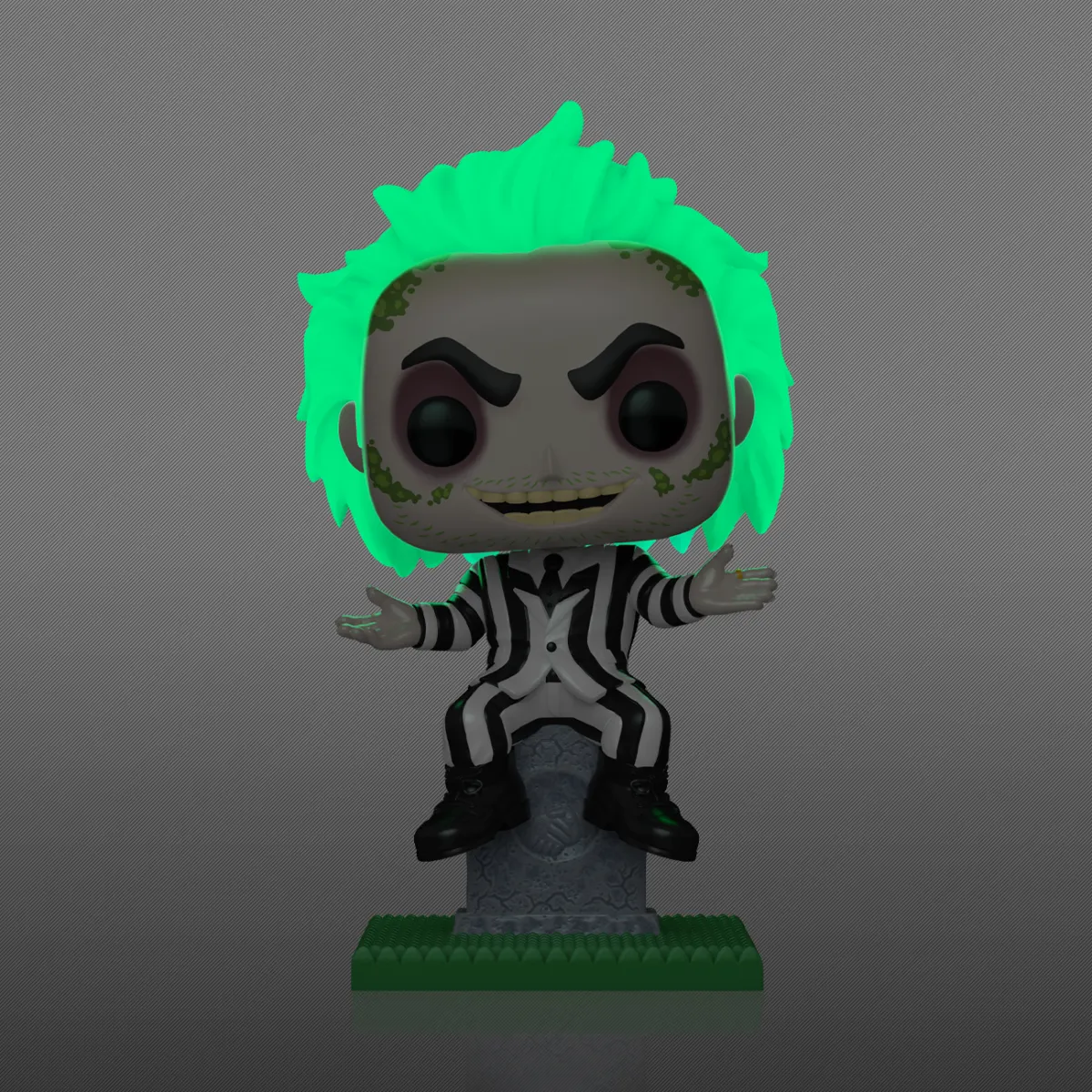 Beetlejuice - Beetlejuice on Tombstone US Exclusive Glow Pop! Vinyl [RS] - Image 3