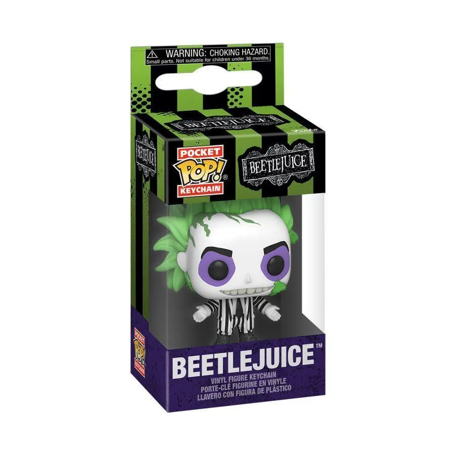 Beetlejuice - Beetlejuice Pocket Pop! Keychain - Image 3