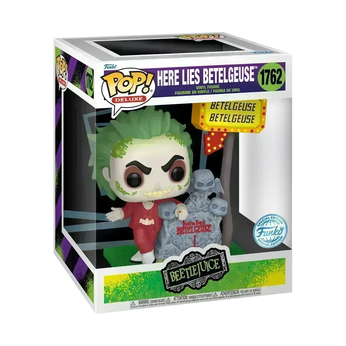 Beetlejuice - Here Lies Betelguise US Exclusive Pop! Deluxe [RS] - Image 3