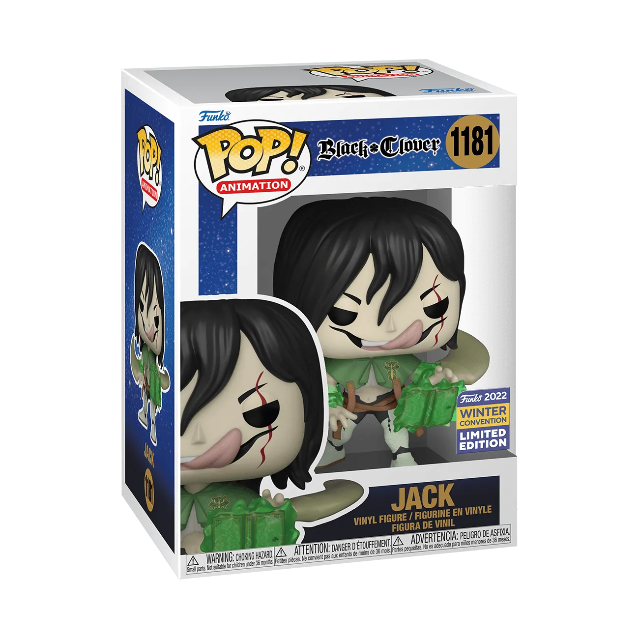 Black Clover - Jack Pop! Vinyl (2022 Winter Convention Exclusive) [RS] - Image 3