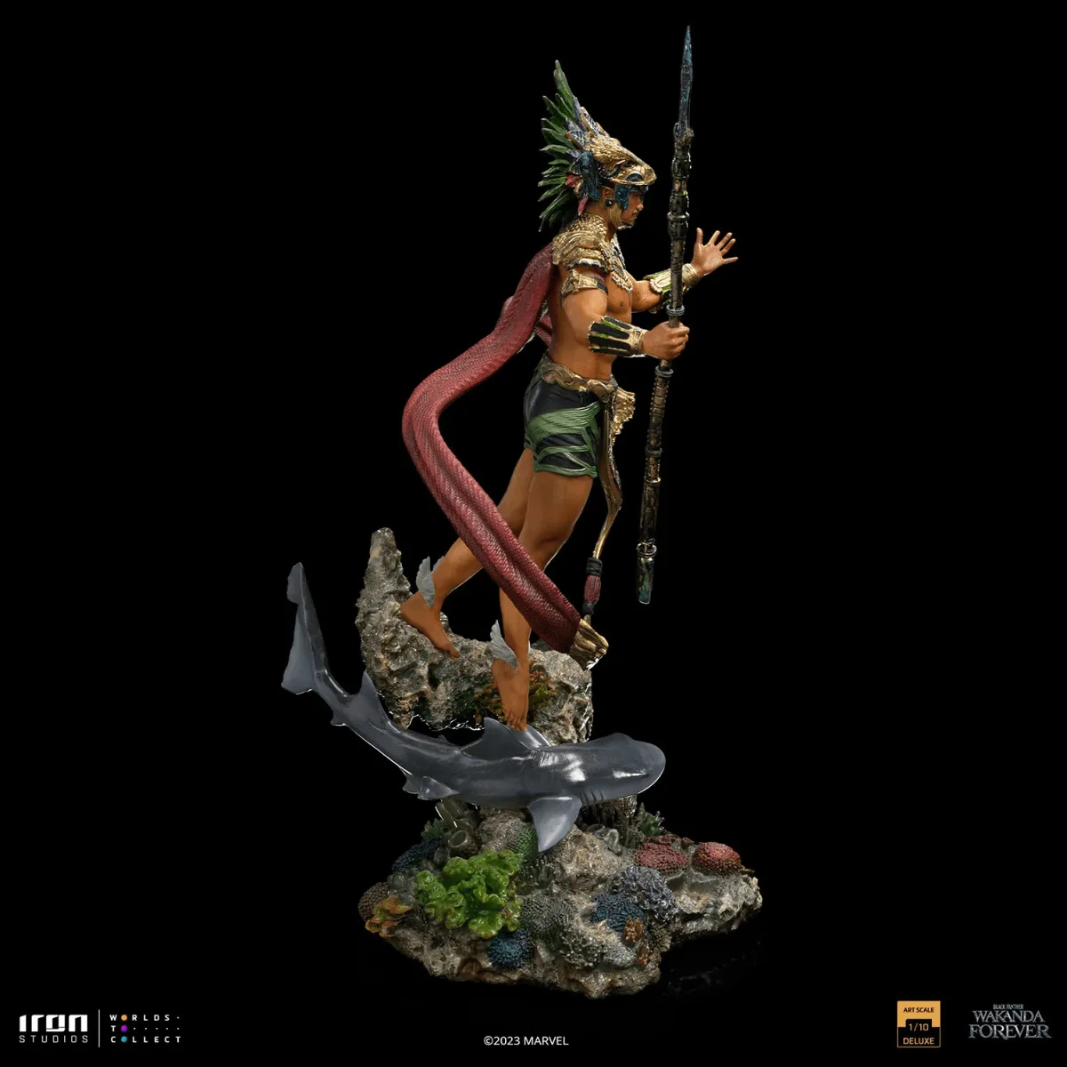 Black Panther 2: Wakanda Forever - King Namor Deluxe 1:10 Scale Statue - Image 7
