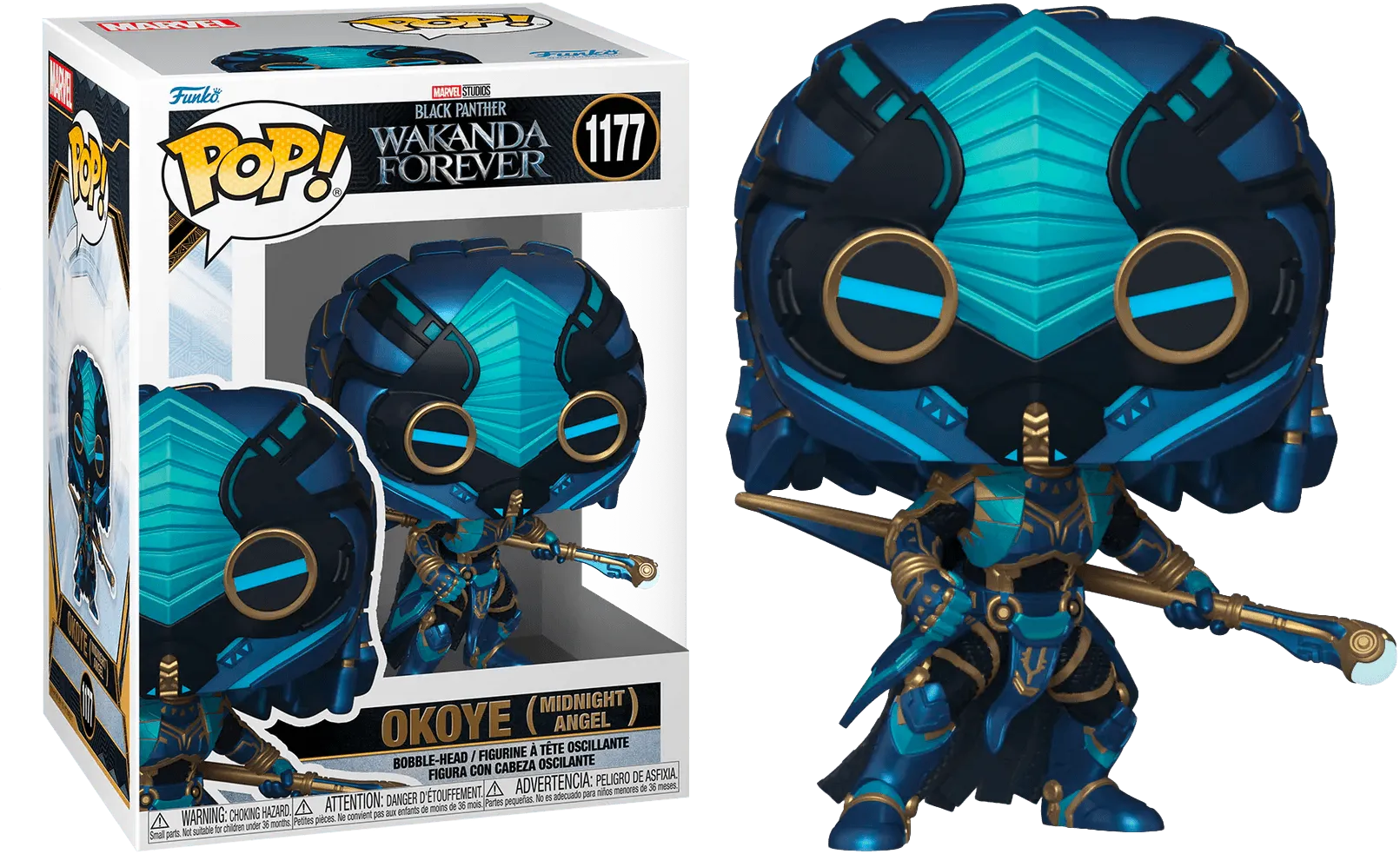Black Panther 2: Wakanda Forever - Okoye (Midnight Angel) Pop! Vinyl